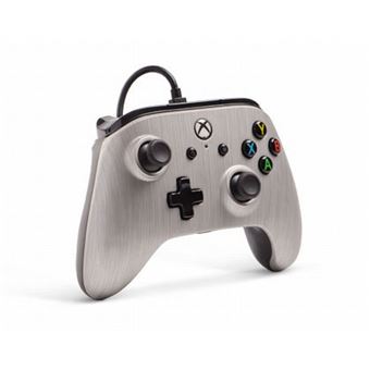 Manette Xbox One PowerA filaire Aluminium