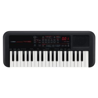 Clavier portable et créatif Yamaha 37 mini-touches PSS-A50 Noir