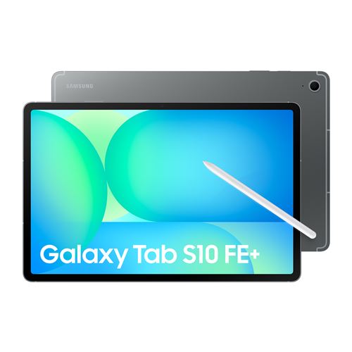 Tablette Tactile Samsung Galaxy Tab S10 FE+ 13,1" Wi-Fi 256 Go Gris - Samsung