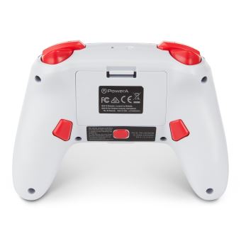 Manette de jeu Nintendo Switch PowerA Greatball Blanc Rouge et Bleu