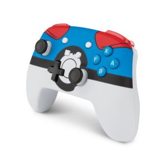 Manette de jeu Nintendo Switch PowerA Greatball Blanc Rouge et Bleu