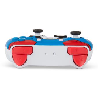 Manette de jeu Nintendo Switch PowerA Greatball Blanc Rouge et Bleu