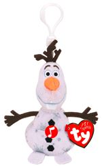Porte clés en peluche Ty La reine des neiges Olaf