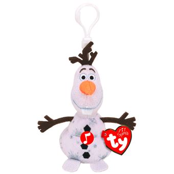 Porte clés en peluche Ty La reine des neiges Olaf