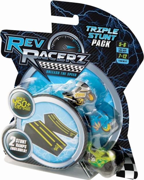 MODELCO REV RACERS TRIPLE STUNT PACK