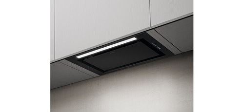Elica Lane LANE-80-BLK 80cm Black Built-In Extractor Hood