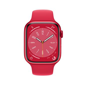 Apple Watch Series 8 GPS + Cellular, boîtier Aluminium (PRODUCT)RED 45mm avec Bracelet (PRODUCT)RED