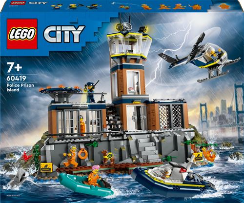 LEGO® City 60419 La prison de la police en haute mer