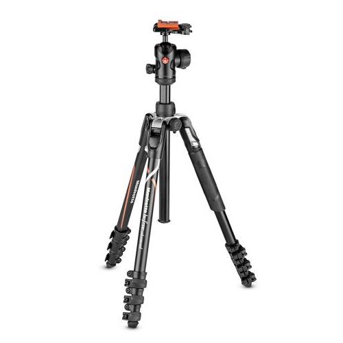 Kit trépied de voyage Manfrotto Befree Advanced pour socles des hybrides Sony Alpha 7 et 9 Noir