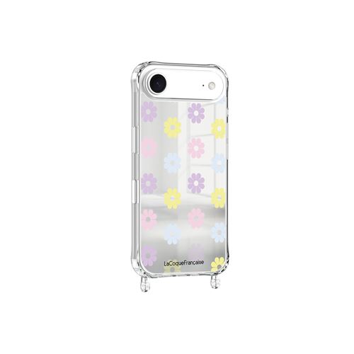 Coque imprimée La coque Française Miroir Marguerites pastels avec anneau pour iPhone Air