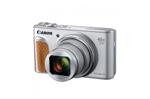 Compact Canon PowerShot SX740 HS Silver État correct - Canon reconditionné disponible sur Fnac