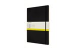 Carnet classique A4 quadrillé Moleskine couverture souple Noir