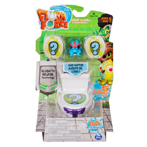 Pack de 5 Flushies Flush Force Modèle aléatoire
