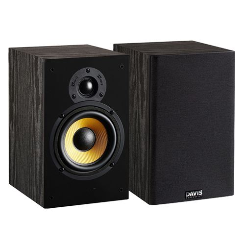 Enceintes Bibliothèques Davis Acoustics Hera 50 Noir – 60 Watts, 2 Voies