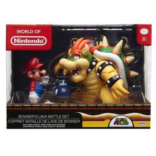 Coffret Nintendo Diorama Mario et Bowser Neuf - vue 3