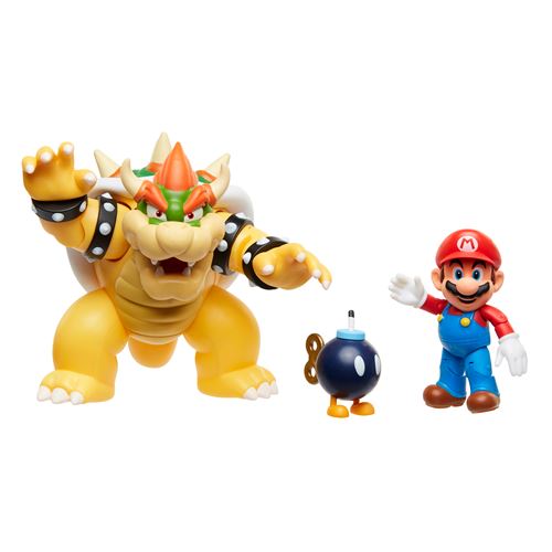 Coffret Nintendo Diorama Mario et Bowser Neuf - vue 3