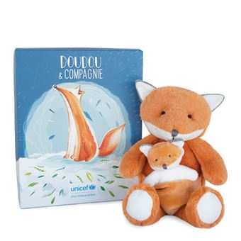 Unicef bébé et moi Doudou et Compagnie Renard 25 cm