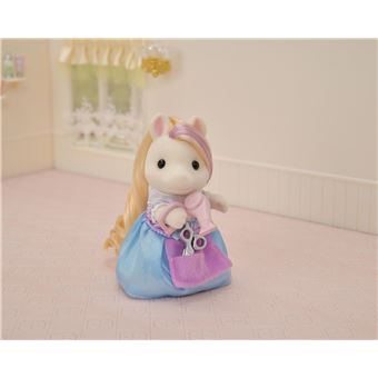 Playset Sylvanian Families Les amis poney et leurs kits de coiffure