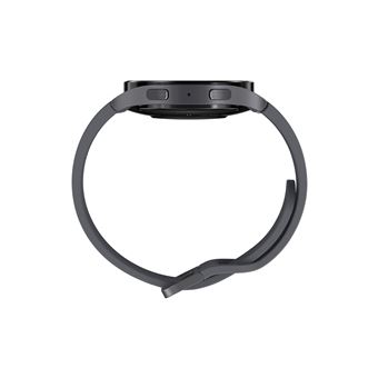 Montre connectée Samsung Galaxy Watch5 Boîtier Aluminium 44 mm Noir et Gris avec Bracelet Silicone Noir