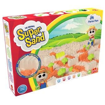 Jeu de sable à modeler Goliath Super Sand Farm Fun