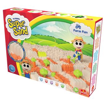 Jeu de sable à modeler Goliath Super Sand Farm Fun