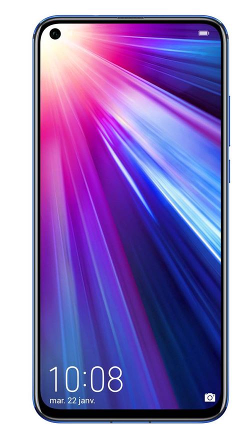 Smartphone Honor View 20 Double SIM 128 Go Bleu Saphir