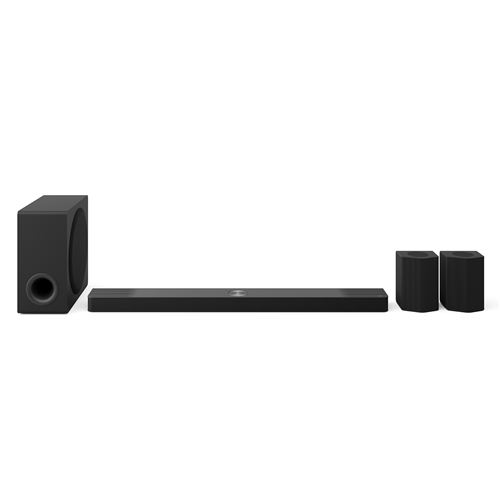 Barre de son LG S95TR Dolby Atmos 9.1.5 ch Noir + Caisson de basse sans-fil + Enceintes arrières sans-fil DTS:X