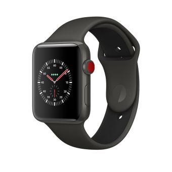 Apple Watch Edition Series 3 GPS Cellular 42 mm grau keramik intelligente Uhr mit Sportband