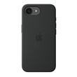 Coque en silicone avec MagSafe Apple Noir pour iPhone 17e