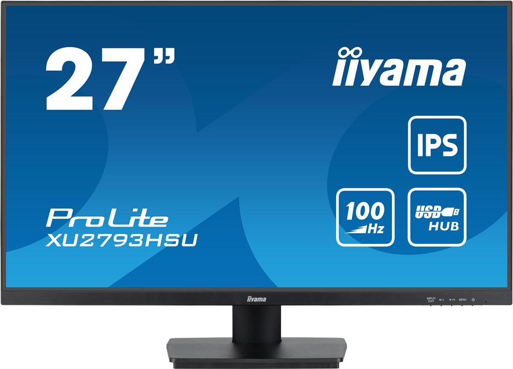 Écran PC Iiyama 24" IPS - 1920x1080, 100Hz, 0.5ms, HDMI/DP, Réglable En Hauteur