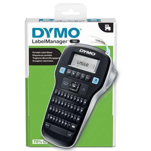 Etiqueteuse Dymo Labelmanager 160 Noir Et Blanc