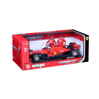 Voiture Bburago Ferrari 2019 Formule 1 Vettel 1:18