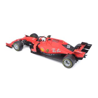 Voiture Bburago Ferrari 2019 Formule 1 Vettel 1:18