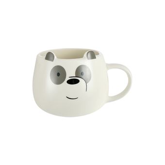 Mug Miniso We Bare Bears 390 ml Panda Blanc - 1