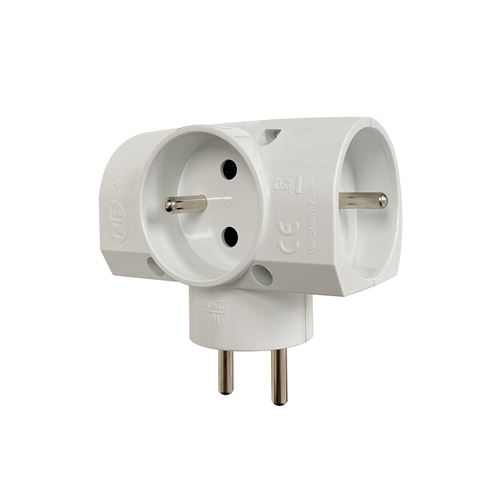 Accsup Blanche Multiprise Triplite 16A - Image 2