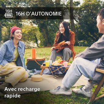 Enceinte sans fil Bluetooth ultra portable Sony SRS-XE200 Corail