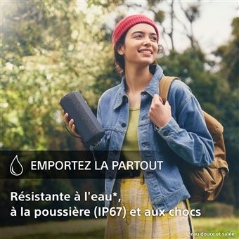 Enceinte sans fil Bluetooth ultra portable Sony SRS-XE200 Corail