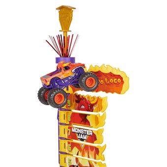 Circuit et véhicule Monster Jam Spin Master Champ Ramp Freestyle Monster Truck