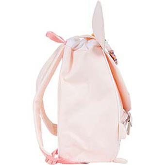 Sac à dos scolaire L'école des tann's Baby Lapine Rose