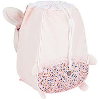 Sac à dos scolaire L'école des tann's Baby Lapine Rose