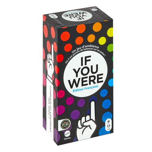 Jeu d’ambiance Mattel If You Were Edition Française État correct - Mattel reconditionné disponible sur Fnac