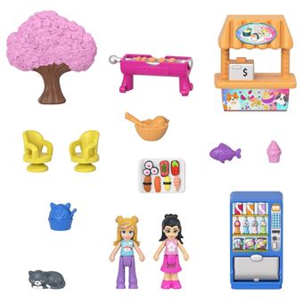Polly Pocket Coffret Chat Transformable – Maison Réversible – Mini Poupée + Chat – 5 Articulations – Dès 4 Ans