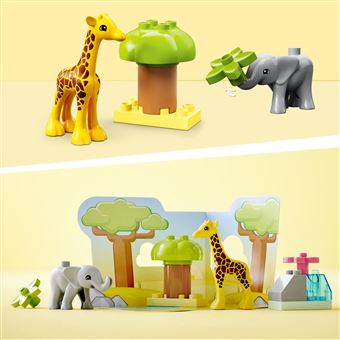 LEGO® DUPLO® 10971 Animaux sauvages d’Afrique