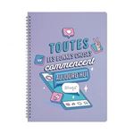 Cahier grand format Mr. Wonderful Toutes les bonnes choses