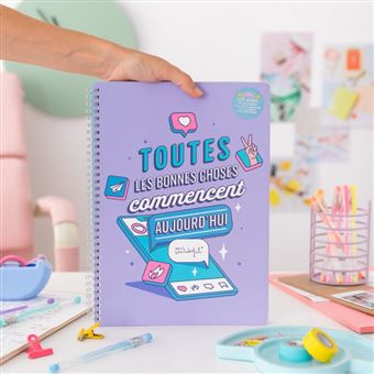 Cahier grand format Mr. Wonderful Toutes les bonnes choses