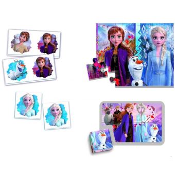 Edukit 4 en 1 Clementoni Disney Frozen La Reine des Neiges 2