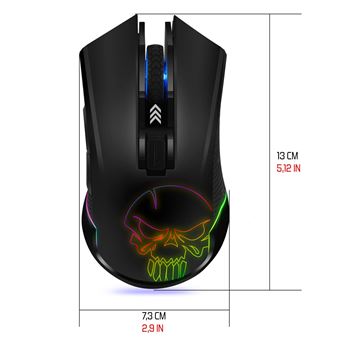 Souris Gaming sans fil Spirit Of Gamer Elite-M20 V2 Noir