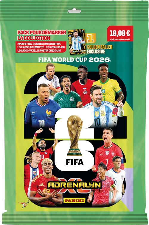 Cartes à collectionner Panini World Cup 2026 TC Starter pack - Panini