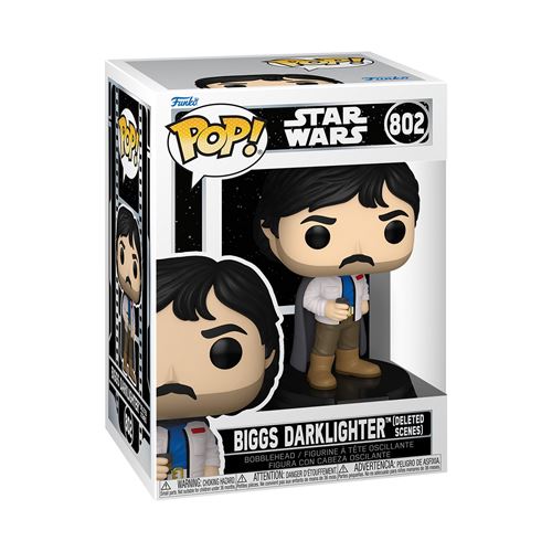 Star Wars Figurine POP! Bobble Head Biggs Darklighter Deleted Scenes 9 cm - vue 2