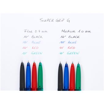 Stylo à bille Pilot Super Grip G Bleu